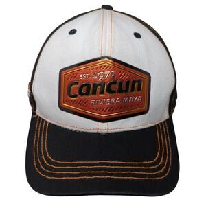 Cancun Riviera Maya Est. 1974 Slideback Baseball Cap Black One Size Pier27
